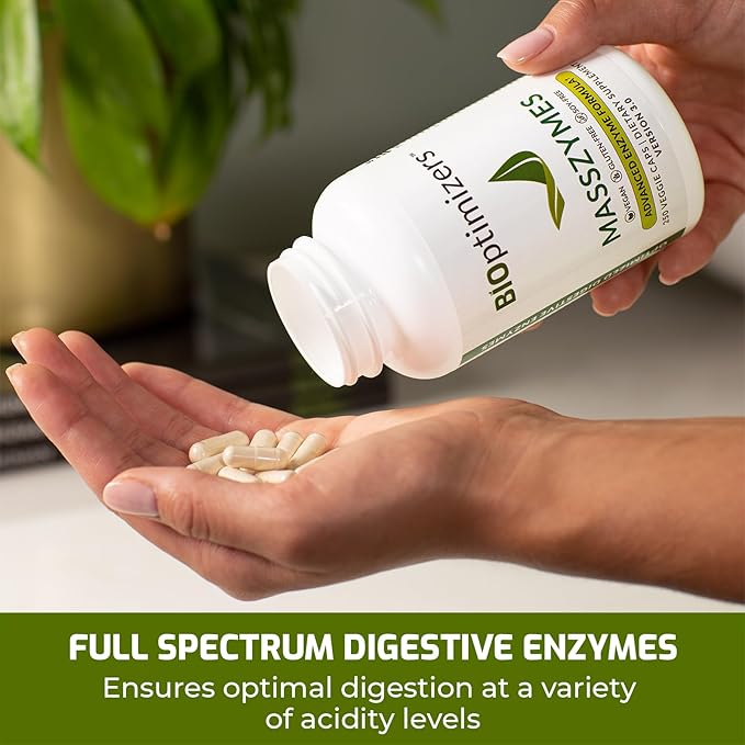 BiOptimizers - MassZymes 3.0 with AstraZyme 30 Capsules