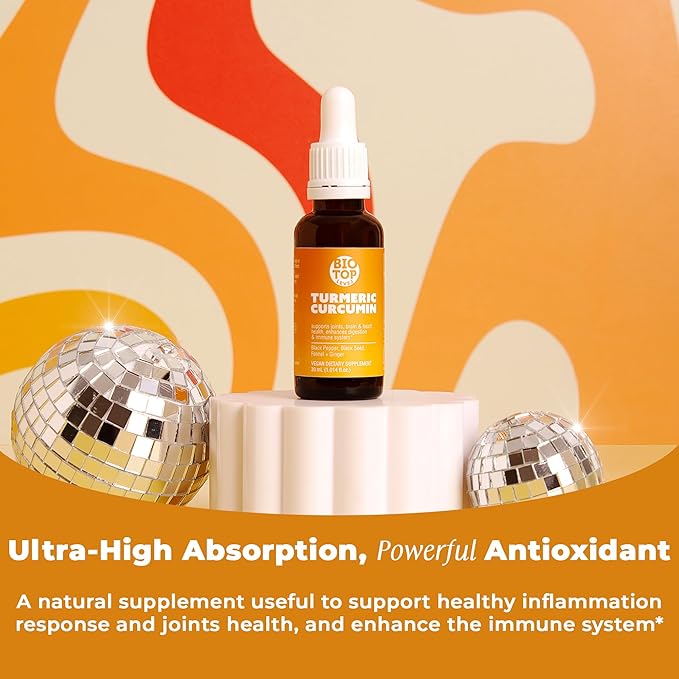 Liquid Turmeric Curcumin Plus Natural Organic