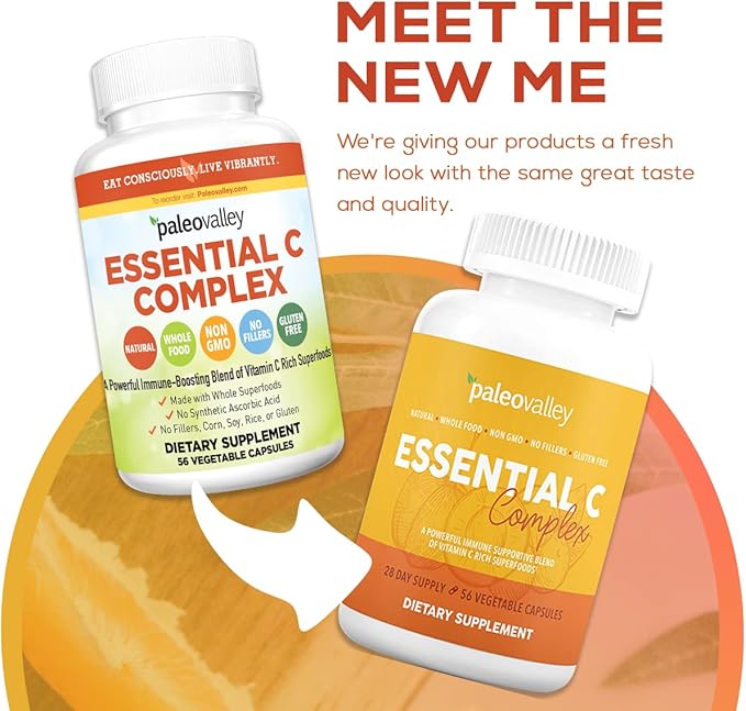 Paleovalley Essential C Complex 3 Pack, 450mg -