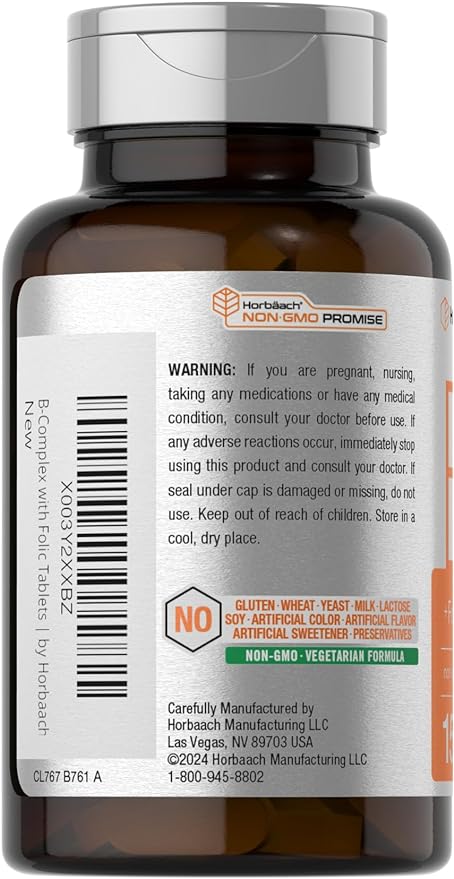 Horbäach B-Complex | 150 Caplets |