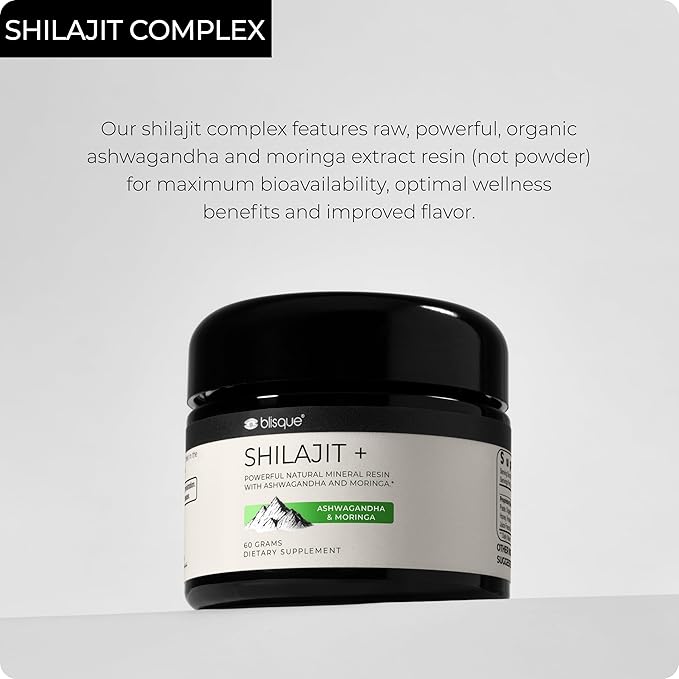 Blisque - Pure Himalayan Organic Shilajit 60 Grams