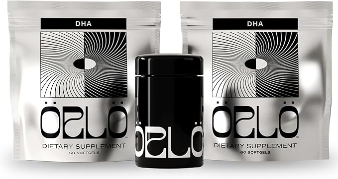 DHA - Vegan DHA Omega 3 Omega3s - Omega-3 Oil (120 Mini