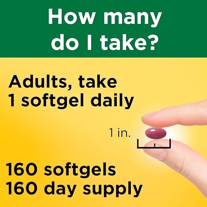 Nature Made Super B Energy Complex, 160 Softgels, 160 Day