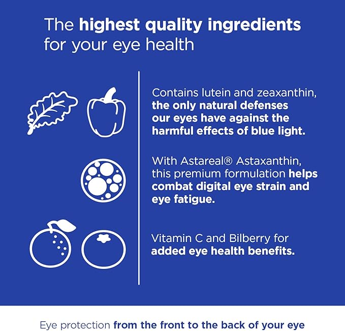 Viteyes Blue Light Defender+ Supplement Capsules, 90 Capsules