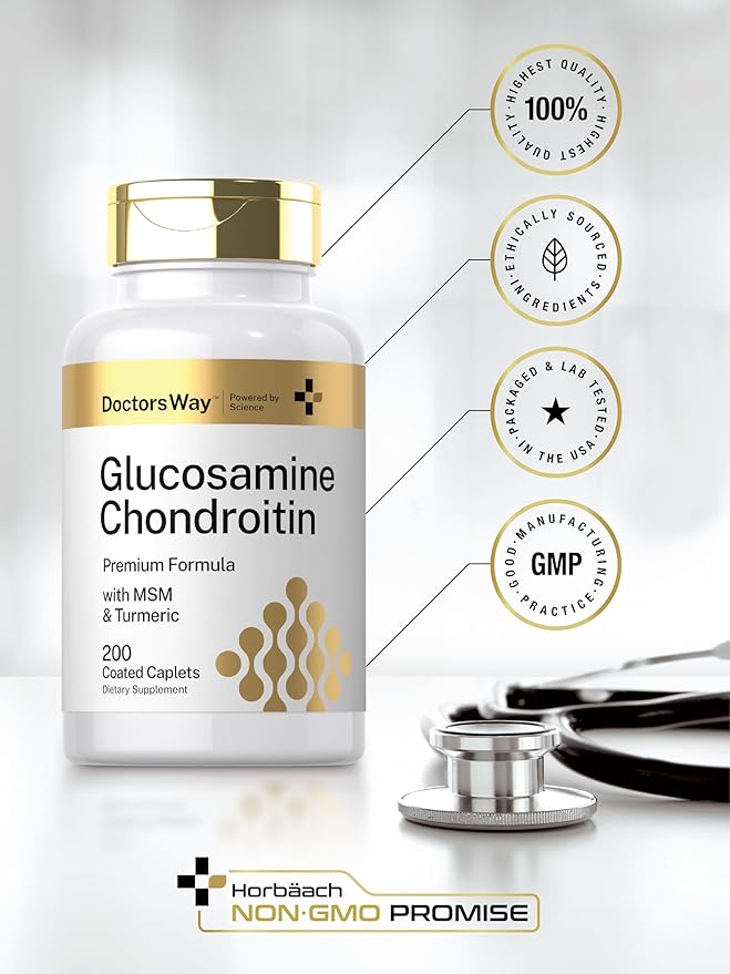 Doctor's Way Glucosamine Chondroitin 200 Caplets