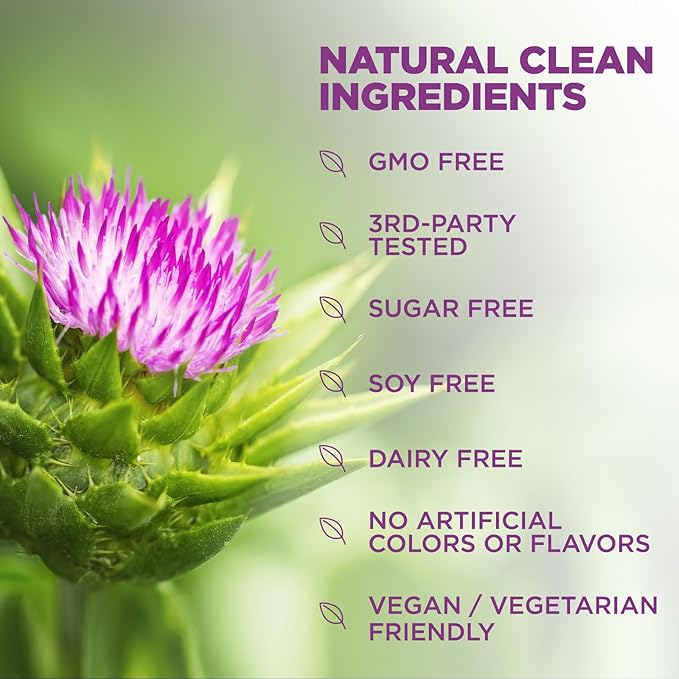 Nature's Milk Thistle 1000mg 60 Capsules