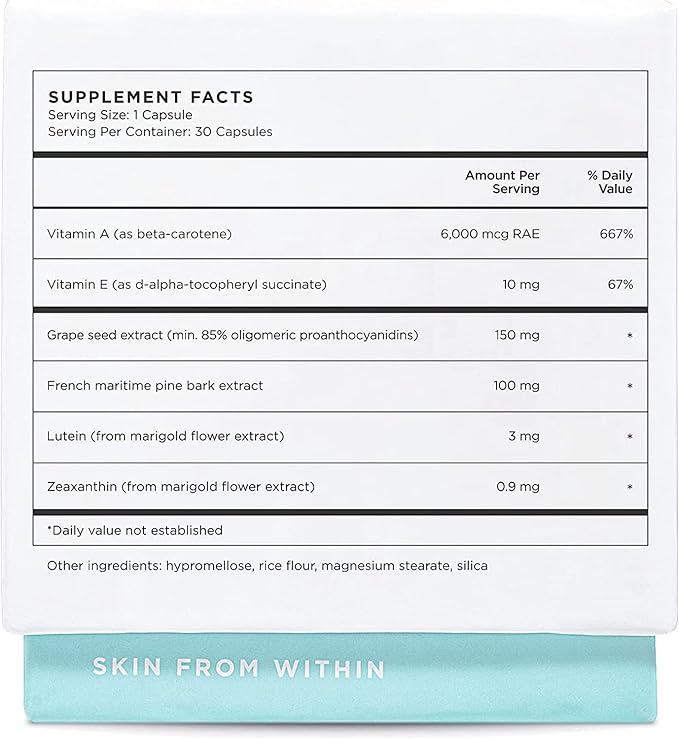 ZitSticka Vitamin Acne Supplement for Cystic Acne w/ 30 Natural Caps for Women and Men, Supplements for Hormonal Support, Skin Clarity, Dark Spots - Dermatologist Tested (Blur Potion™)