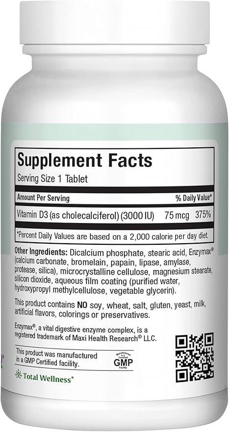 D3 3000 (180 Tablets, Tablets)