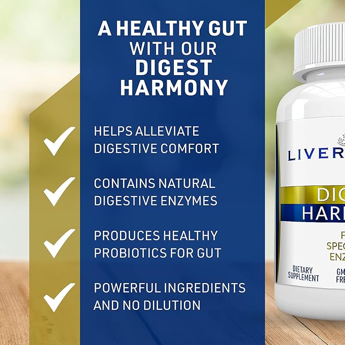 Digest Harmony Pure Digestive Enzymes 60 Capsules