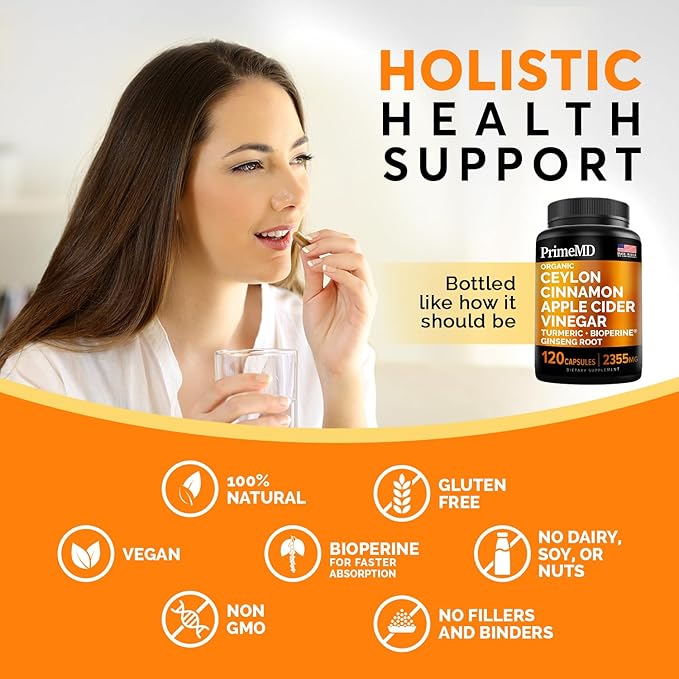 5-in-1 Ceylon Cinnamon Capsules 2355mg