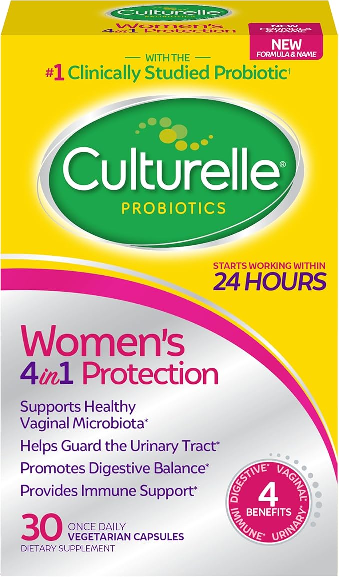 Culturelle Immune Defense Probiotic with Vitamin 4-in-1 & 4-in-1 Daily