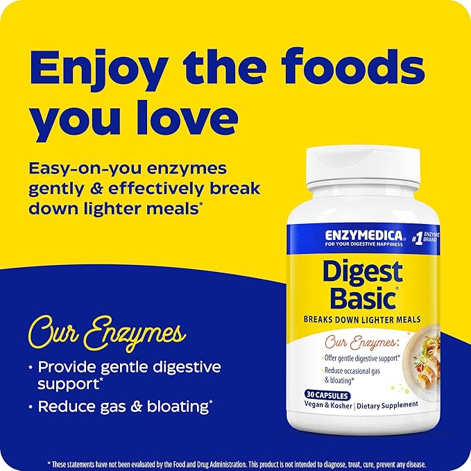 Enzymedica - Digest Basic, Essential Full 30 Count