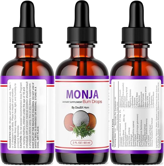Monja Burn Drops-Monja Burn Drops Dietary Supplements-(1 Bottle)