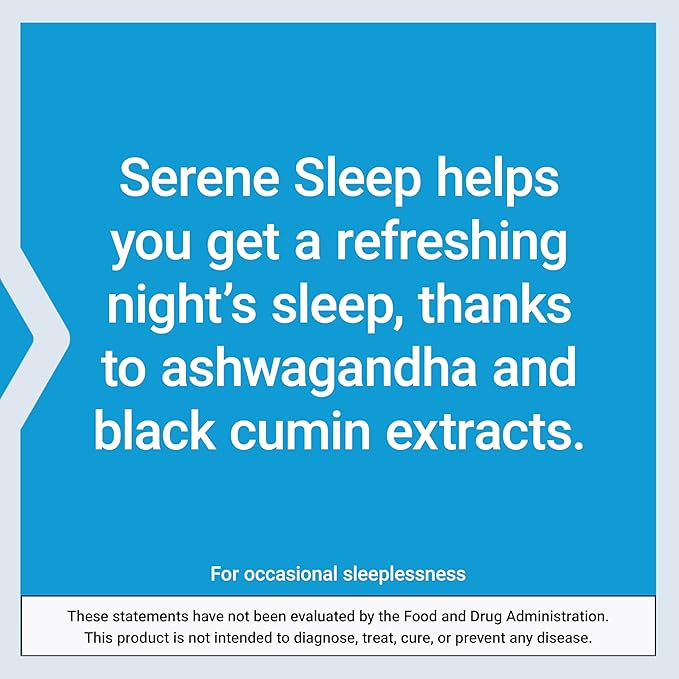 Life Extension Serene Sleep – Ashwagandha, 30 Softgels