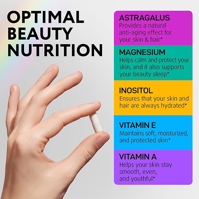 Biotin Hair Skin and Nails Vitamins 60 Caps*