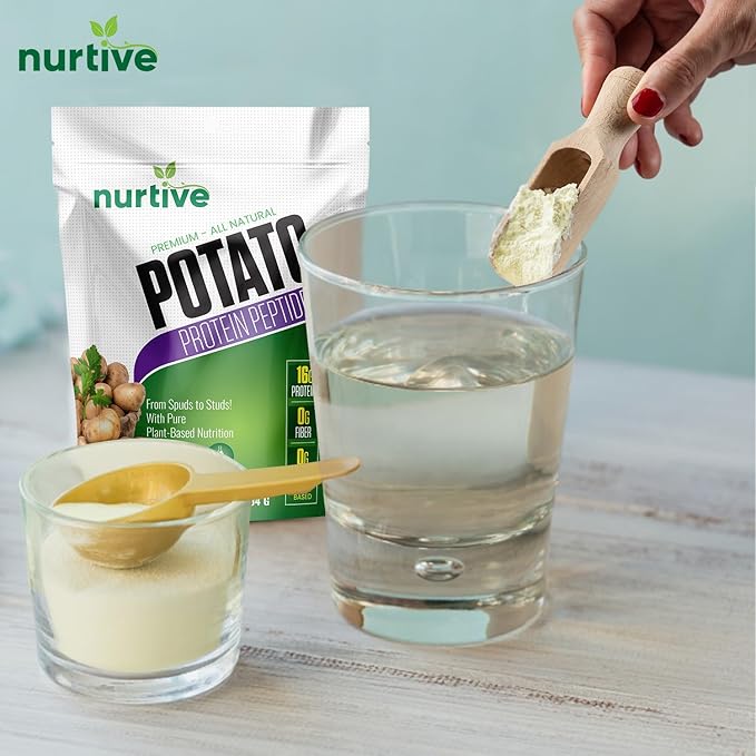 Potato Protein Peptide Powder 26 Servings (16 oz 454g)