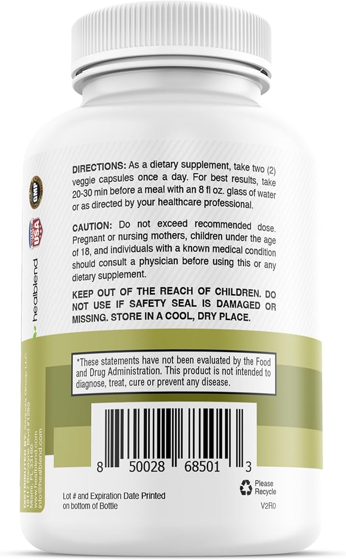 Liver Support - Natural Milk Thistle 60 Veggie (30 Days