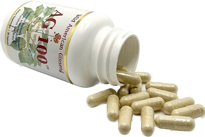 AG 100-100% Pure Wild American Ginseng