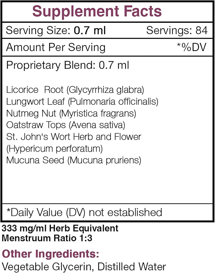 Quit Secret Alcohol-Free Extract, Licorice,Lungwort,Nutmeg,St. John's (2 fl