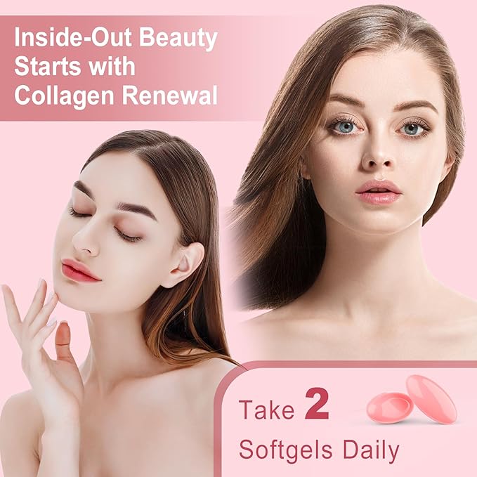 Hydrolyzed Collagen Peptides for Women 2000mg 120 Softgels