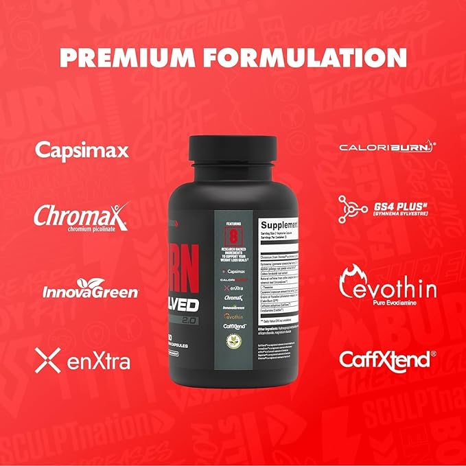 Sculpt Nation by V Shred Burn Evolved 2.0 and Neuroctane Brain Supplement Bundle
