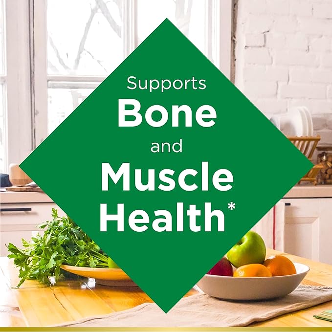 Nature's Bounty 500mg Magnesium for Bone 400 Tablets