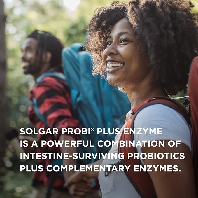 Solgar Probi Plus Enzyme Complex, 30 Capsules 20 Billion 30 Servings