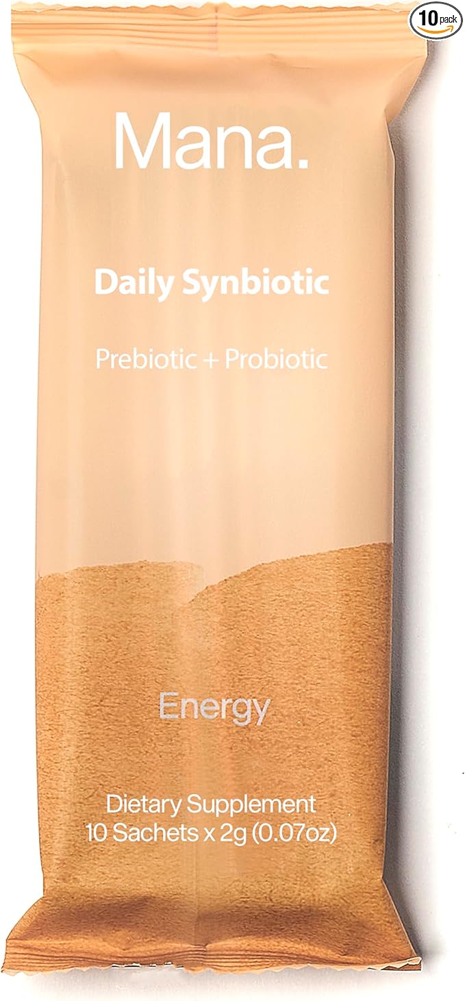 Mana Energy Synbiotics Supplements 10 Count