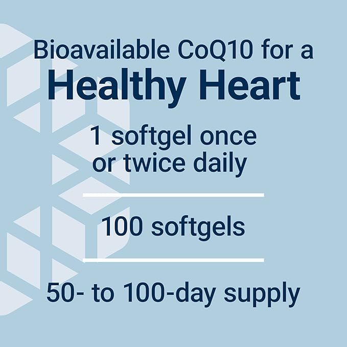 Life Extension Super Ubiquinol CoQ10 50 mg, 100 softgels
