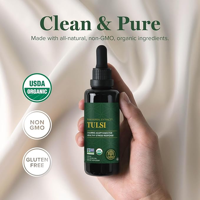 Global Healing Organic Tulsi (Holy Basil 2 Fl