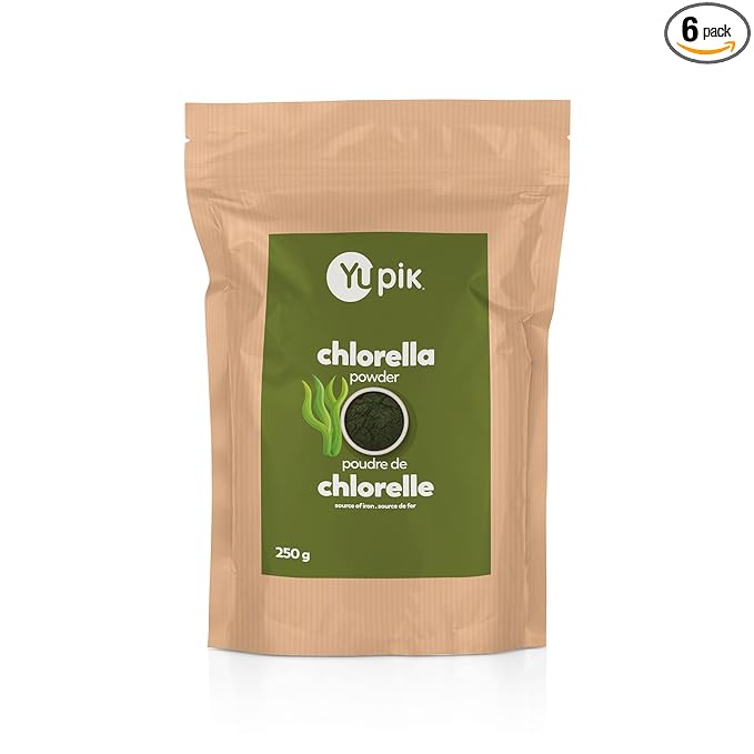 Yupik Chlorella Powder, 8.8 oz (Pack of 6)