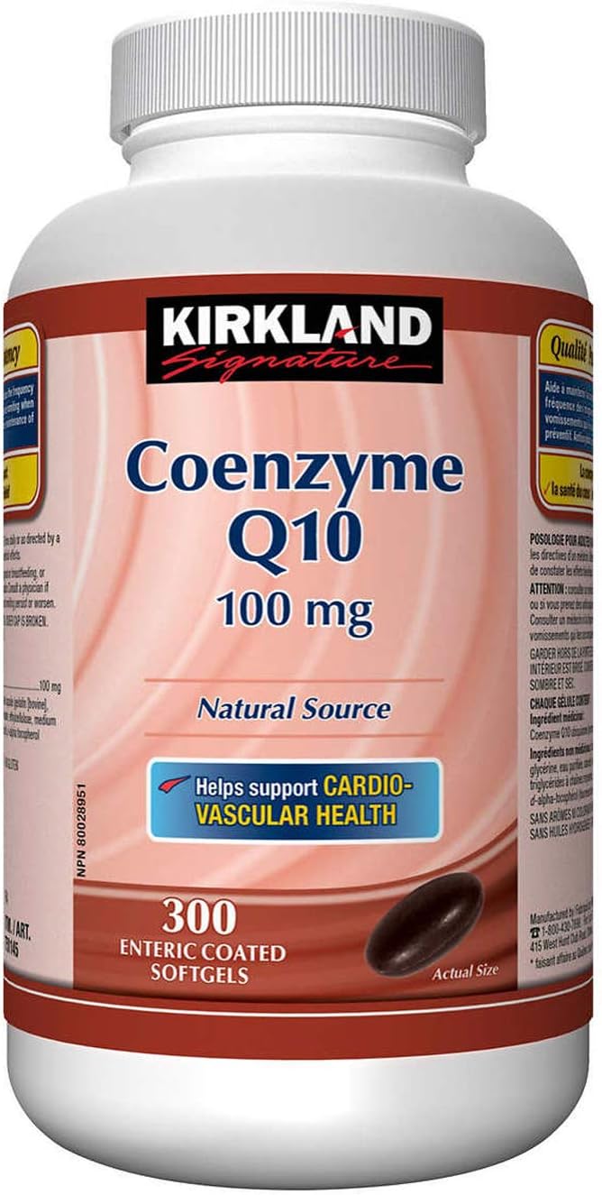 Kirkland Coenzyme Q10, 100mg, 300 enteric