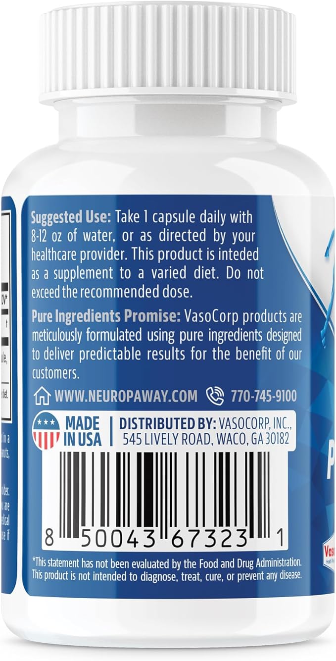 NeuropAWAY Elements Pterostilbene (60 250mg Acid 3pack