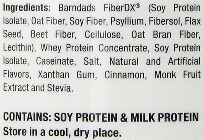 BarnDad's Fiber-DX Fiber Supplement, Cinnamon Bun, 600g