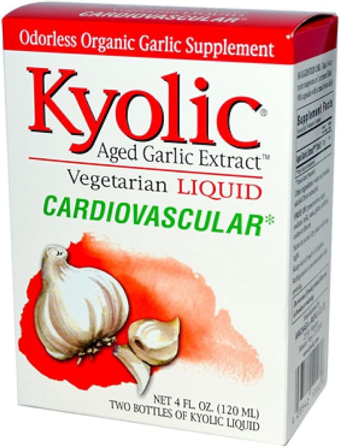 Kyolic Aged Garlic Extract Liquid, Vegetarian 4 Ounces