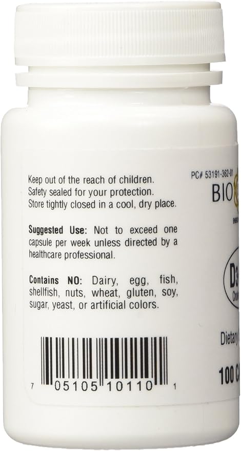 BioTech Pharmacal - D3-50 (50,000 IU) 100 Caps