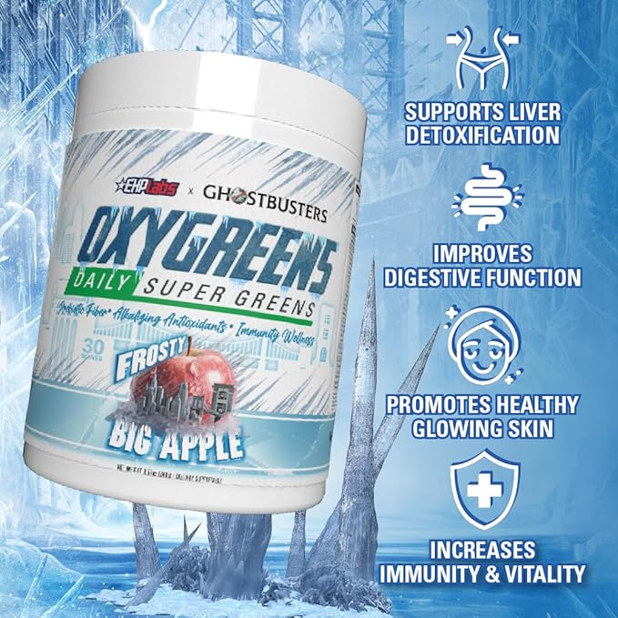 EHP Labs x Ghostbusters OxyGreens Super 30 Serves