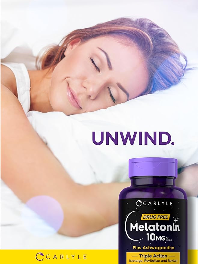 Carlyle Melatonin 10mg 120 Capsules