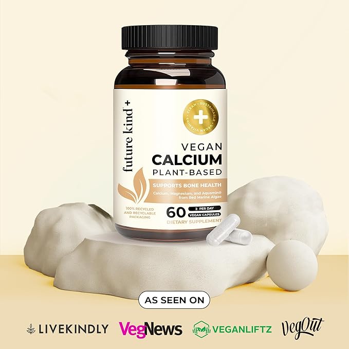 Future Kind Vegan Calcium Supplement (60 Capsules)