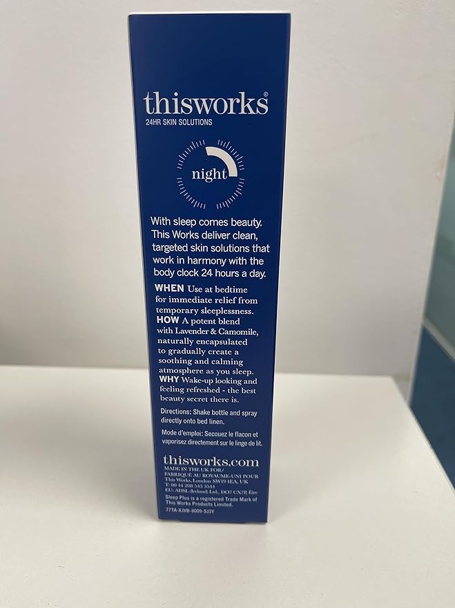 THISWORKS Sleep Plus Pillow Spray Fast-Acting 100ml, 3.3 3.3 fl