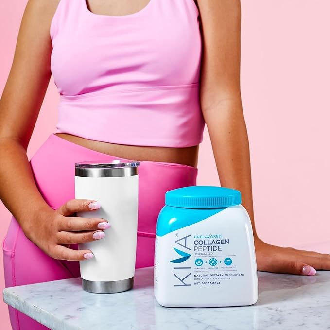 Kiva Collagen Peptide Powder 16 oz