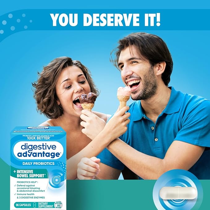 Digestive Advantage IBS Probiotics For Women 96 Capsules