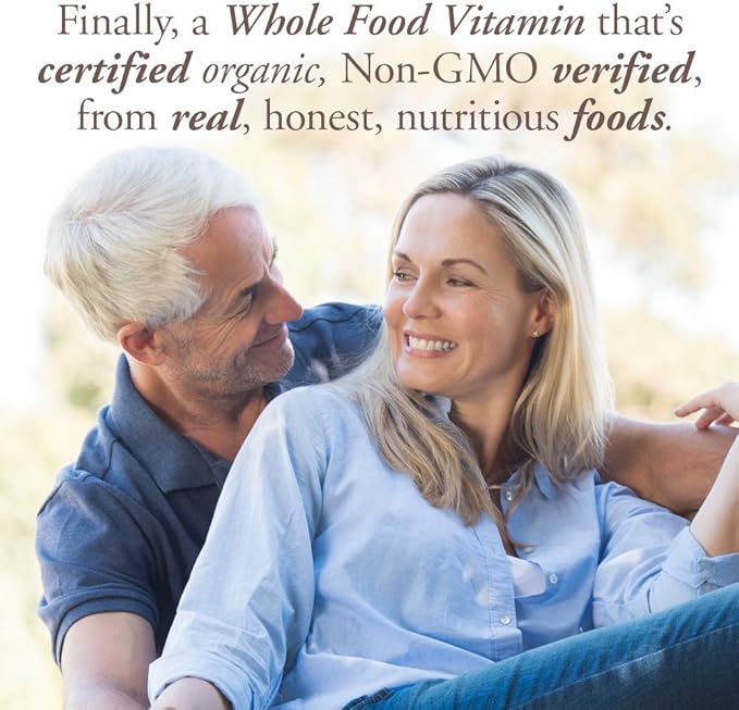 Garden of Life Organics Plant Calcium D3, and MK7, Gluten-Free 60 Day