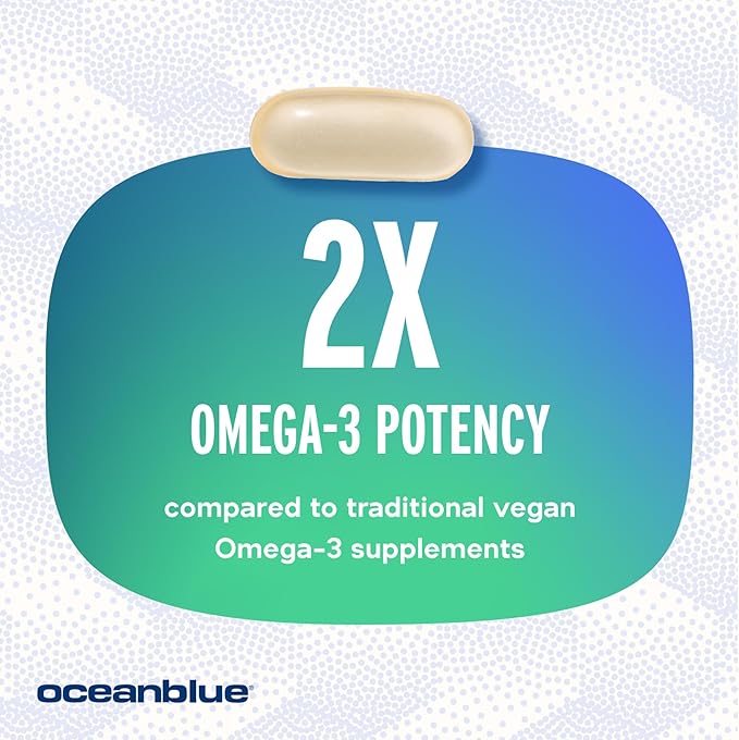 Oceanblue Professional Vegan Omega-3 1300-60 Count 30 Servings