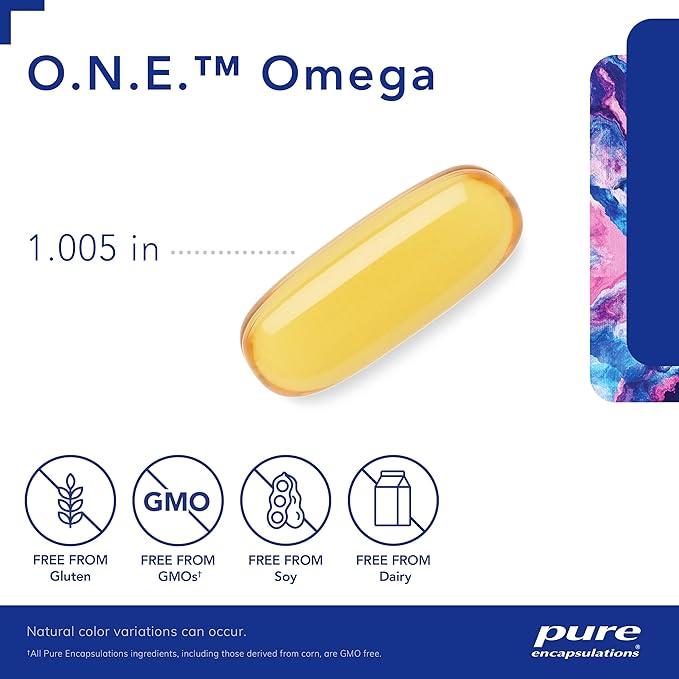 Pure Encapsulations O.N.E. Omega 60 Softgel