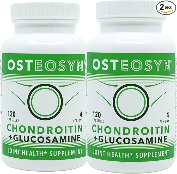 Osteosyn® by Synutra Pure CHONDROITIN 1200+ 30-Day Servings 120 Capsules, 4-Capsule Serving $1.49(Pack of 2)