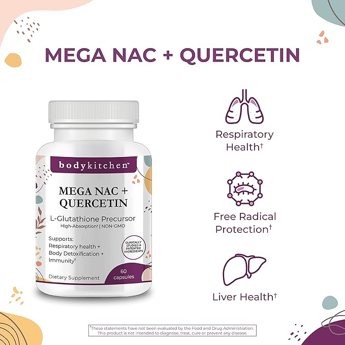 Body Kitchen Mega NAC (N-Acetyl Cysteine) 600 mg 3)