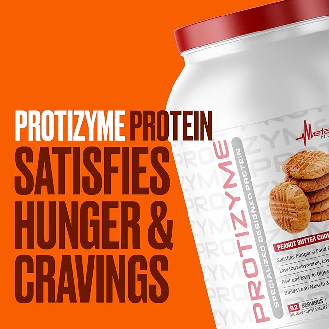 Metabolic Nutrition, Protizyme, 100% Whey Protein 24 Essential 4 Pound (52 ser)