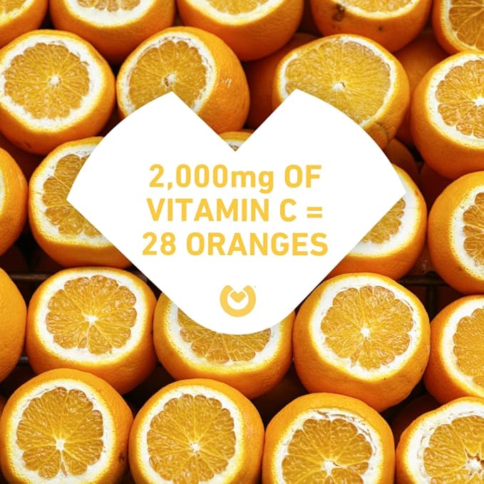 Vitamin C 2000mg Capsules – Double 120 Capsules (1 Month