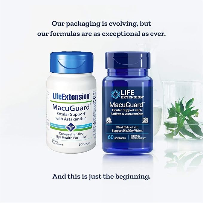 Life Extension MacuGuard Ocular Support 60 Softgels
